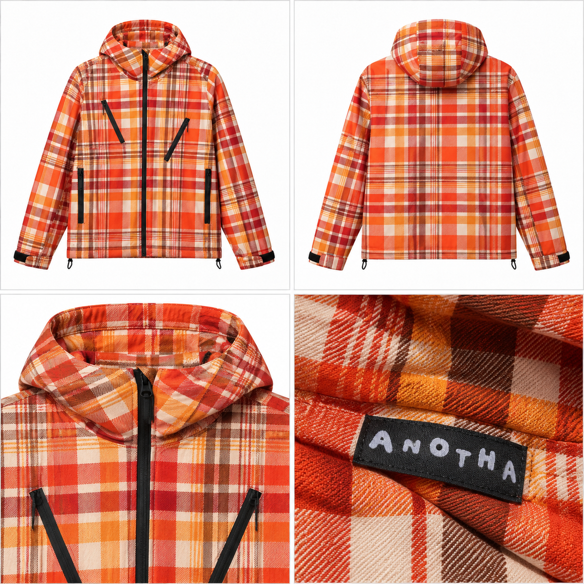 Anotha jacket – orange/red jacket