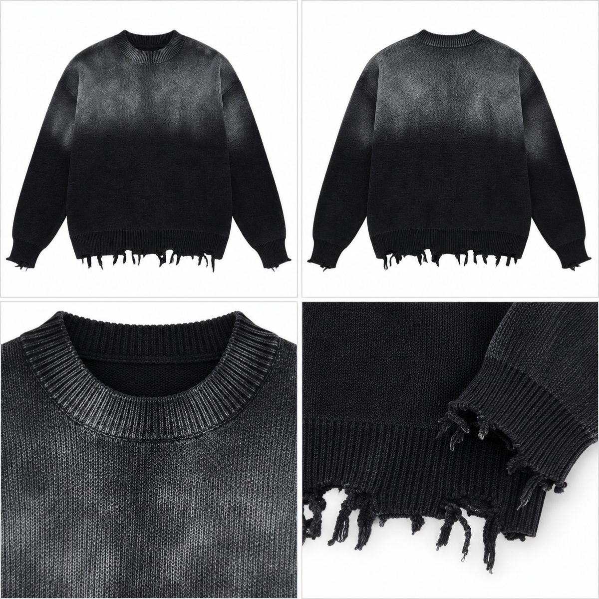 KEN Distressed Sweater