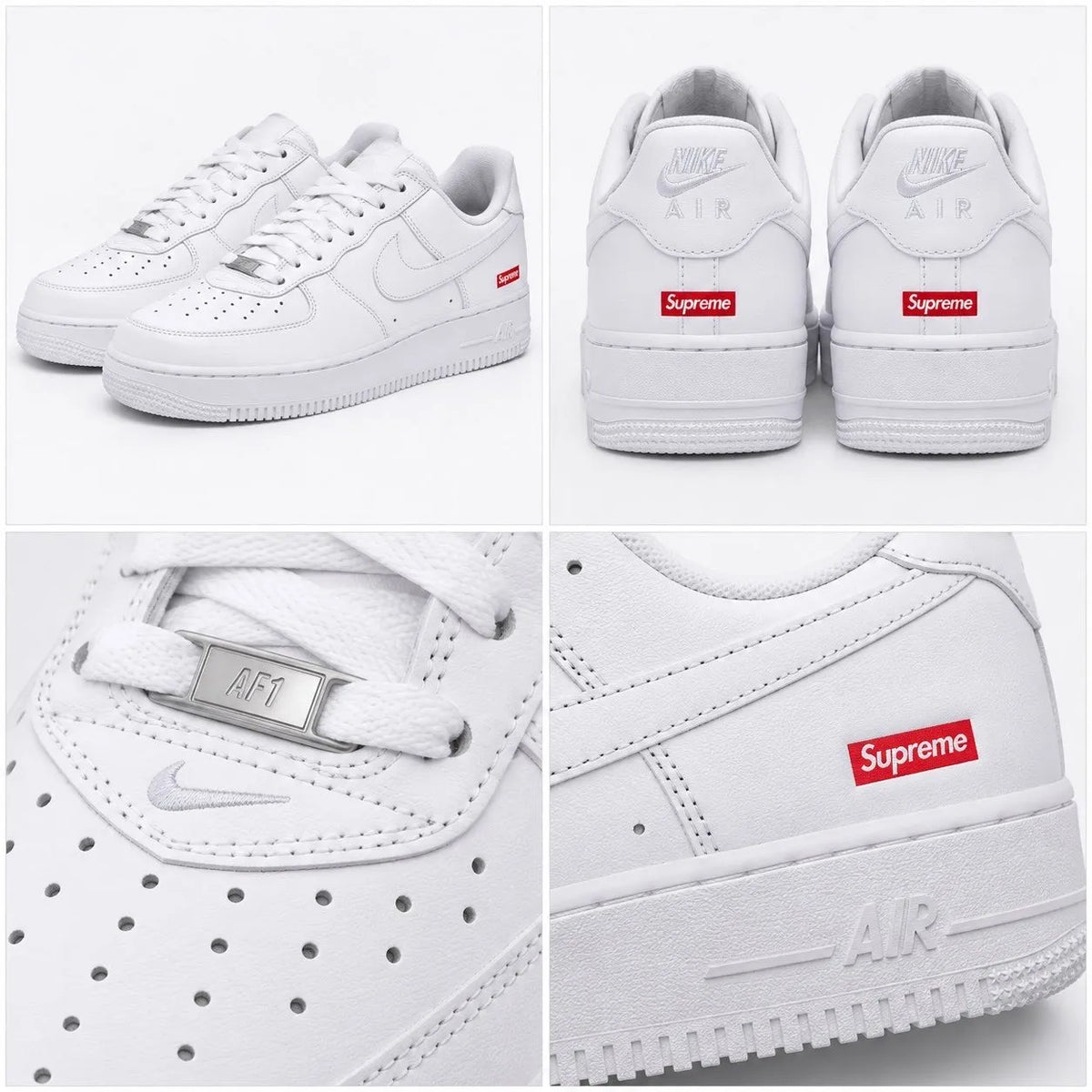 Supreme x Nike Air Force 1 Low – White