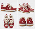 LV skates red and White