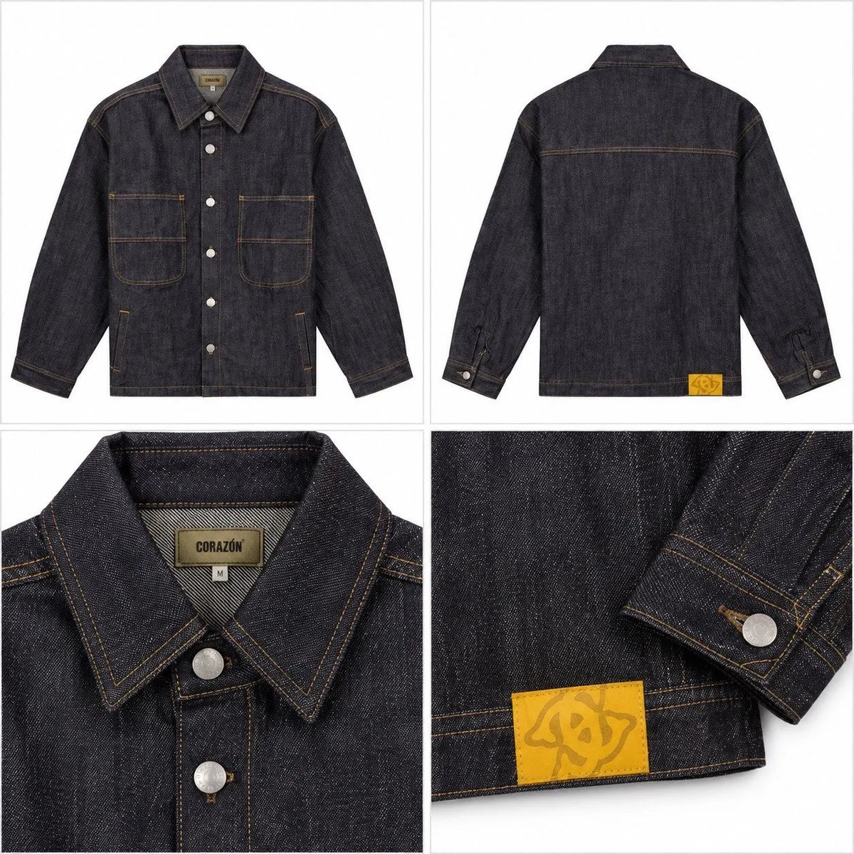 Corazon selvedge denim jacket