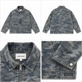 Globe denim jacket Camo