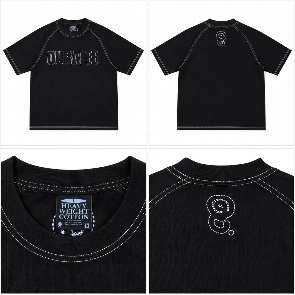 Quratee Tshirt black